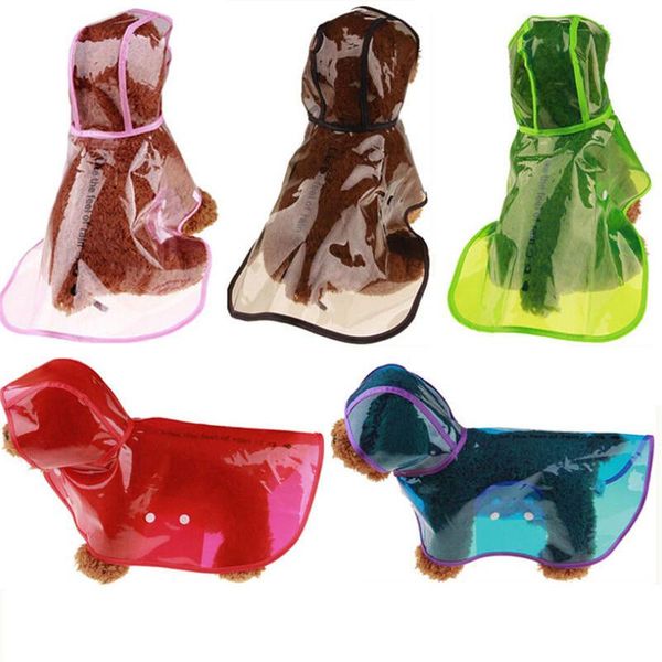 

dog apparel pet raincoat for small puppy dogs jacket cute casual waterproof clothes