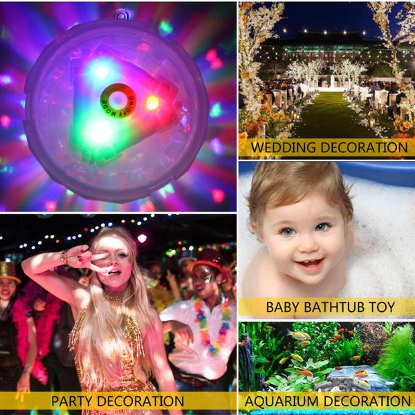 

pool & accessories waterproof floating light led disco swimming colorful water drift lamp security pond garden
