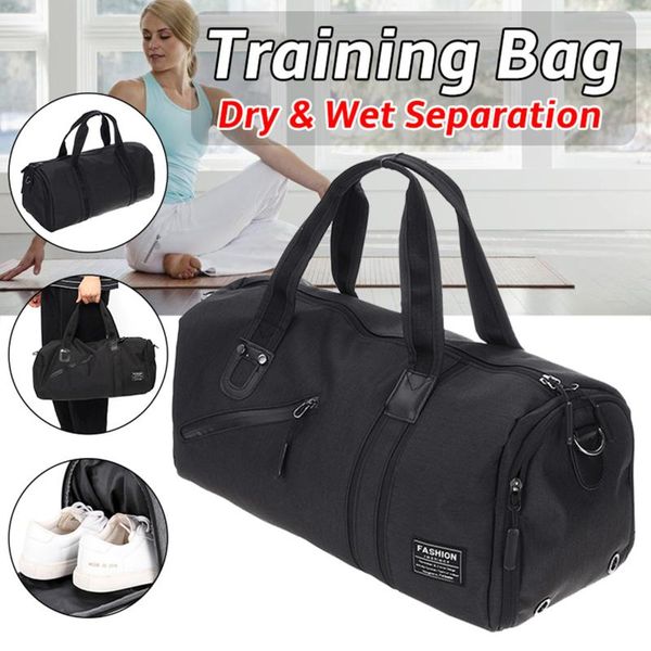 

duffel bags travel hand luggage men gym for fitness training outdoor waterproof pack sport bag handbag trip