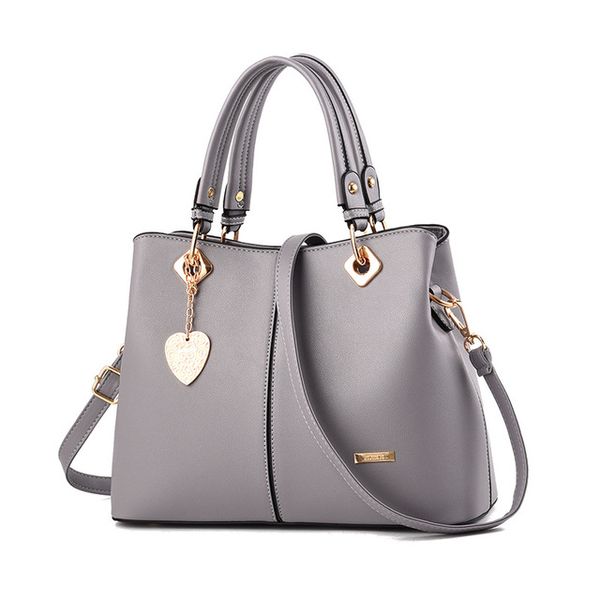 HBP Grey Bag Trend Trend Ladies Bolsas de grande capacidade Bolsa de Mensageiro de ombro de Bolsas Crossbody