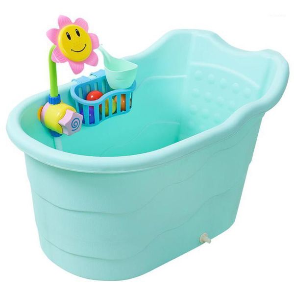 

bathing tubs & seats baby bath barrel thickened plastic can sit thermal insulation enlarged and child barrel1
