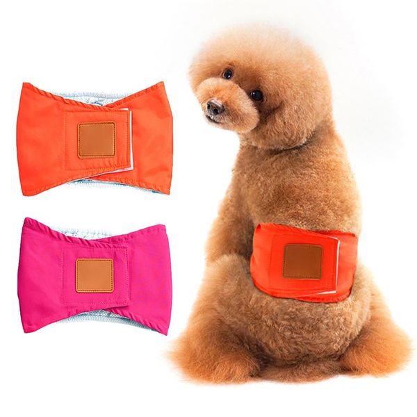 

dog apparel 2pcs adjustable breathable puppy pet male physiological pants sanitary underwear belly band cotton diaper