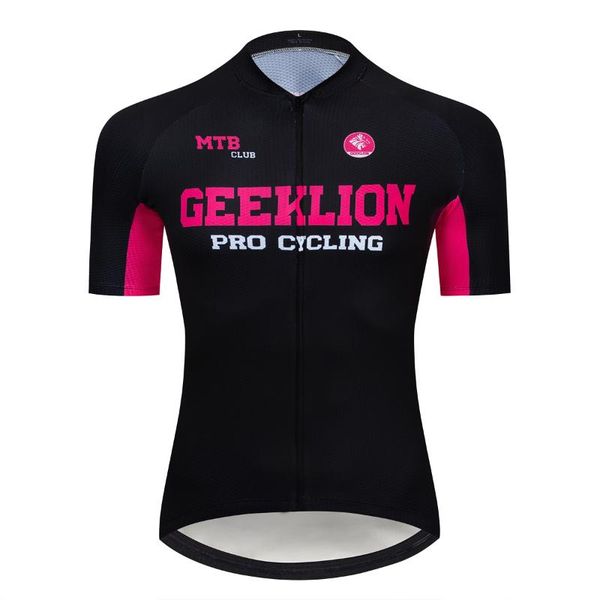 

racing jackets short sleeves cycling clothing ropa ciclismo bicycle mtb shirt quick dry jersey men's clothes, Black;red