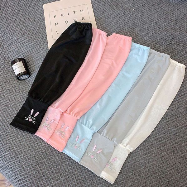 

summer driving ultraviolet net red ice silk sleeve outdoor sports beach arm guard korean sunscreen rabbit