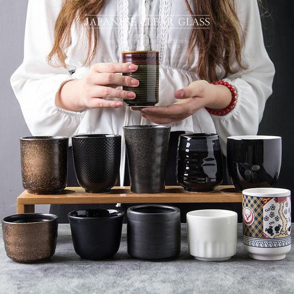 

cups & saucers porcelain handless water cup tea home guest japanese el coffee