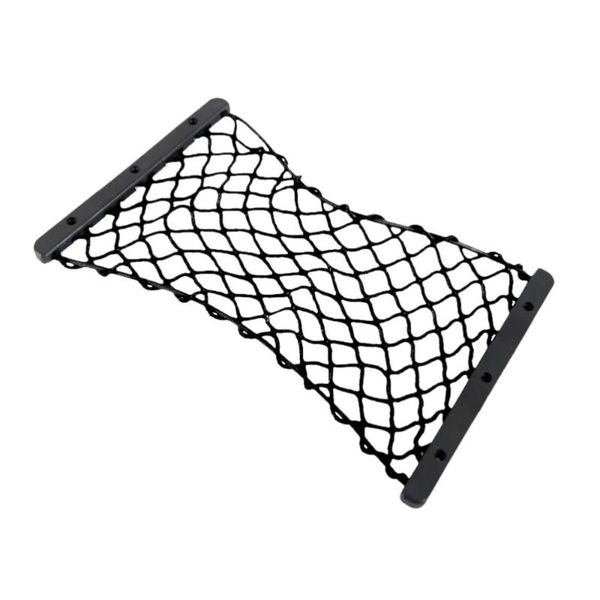 

car organizer 1pc trunk storage net elastic mesh fire extinguisher block