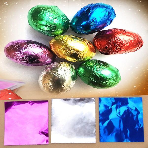 

gift wrap crepe paper sheets candy sugar chocolate sweets confectionary square foil wrapper package christmas tree gifts pack