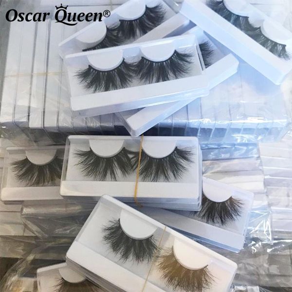 

false eyelashes wholesale 10/20/30 pairs 3d mink lashes bulk soft fluffy natural long 5d 25mm eyelash vendor makeup beauty