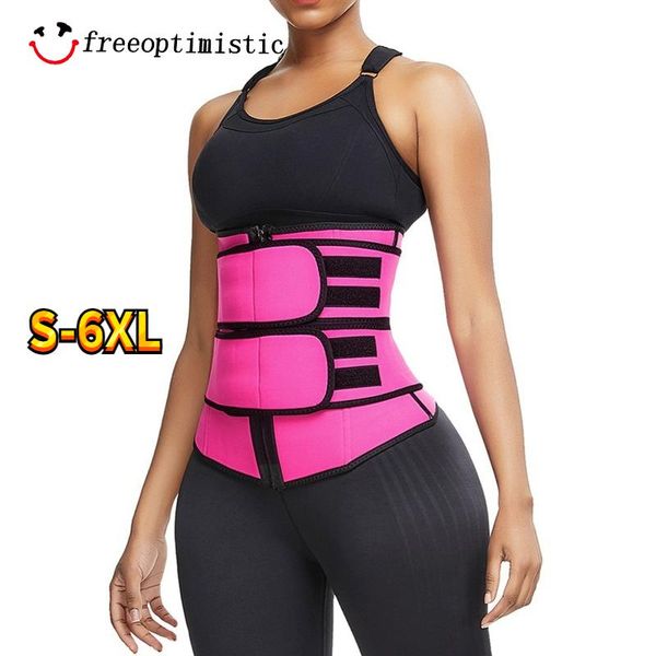 

women's shapers zipper waist trainer corset for women everyday workout body shaper cincher sweat plus size shapewear girdle, Black;white