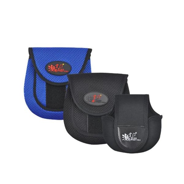 

2017 portable spinning reel baitcasting reel fishing bag reel protective case, black, blue for choos jllibj insyard