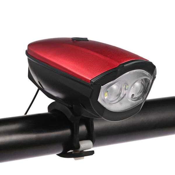 

bike lights t6 aluminum led bicycle light cycling front torch flashlights lamp with horn sound