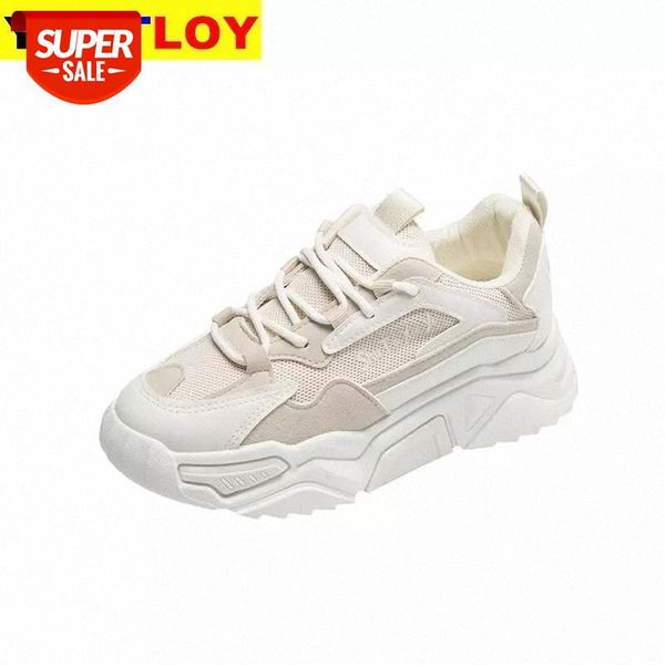 

white sneakers woman vulcanized shoes breathable platform sneakers for women mesh fashion sport trainers women #lc1u