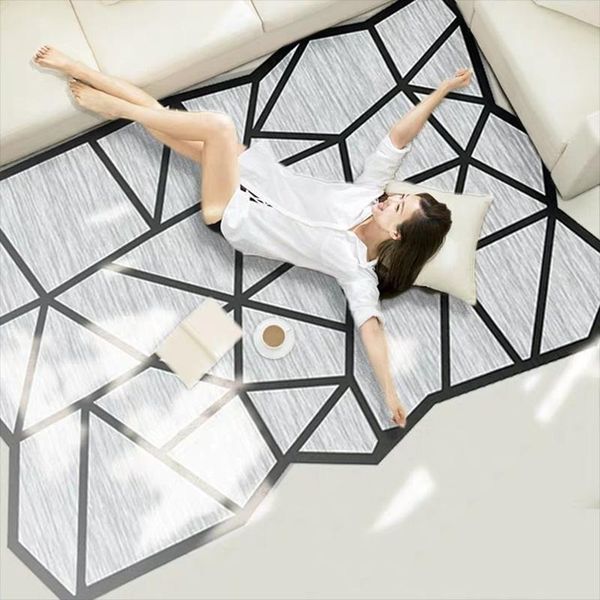 

carpets anti-slip ring door mat irregular shape carpet bathroom can be cut household kitchen entrance
