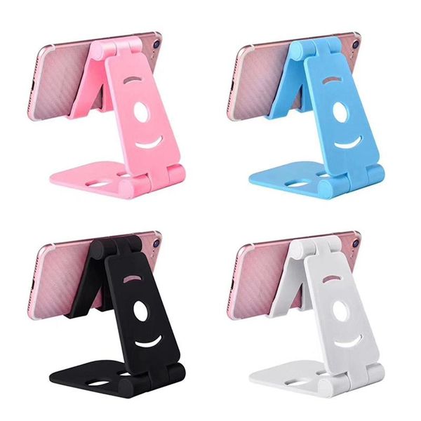 

cell phone mounts & holders 1pc universal adjustable mobile holder plastic stand desk tablet folding desktop