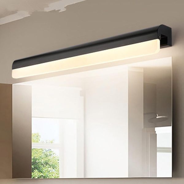 

wall lamp nordic bathroom mirror front led toilet moisture-proof aisle simple el house number