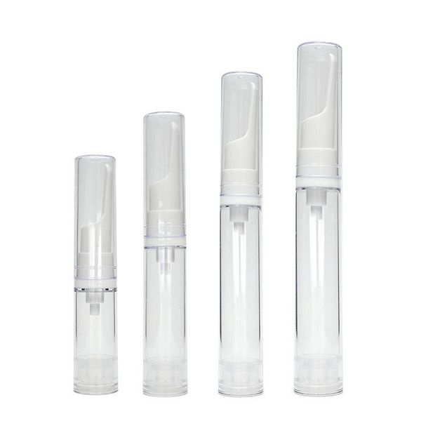 

storage bottles & jars 30pcs 5ml 10ml 15ml airless pump empty refillable eye serum vacuum cosmetic cream lotion containers