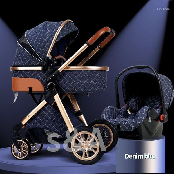 

fast duty baby stroller high landscape carriage 3in1 pram on 20211