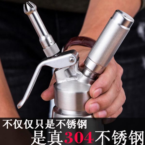 

cake tools decorating nozzles quality 500ml/1l artisan whipped cream dispenser, whipper with