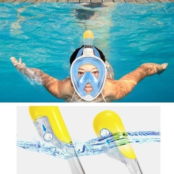 

scuba diving mask full face snorkeling mask underwater anti fog snorkeling diving for swimming spearfishing dive