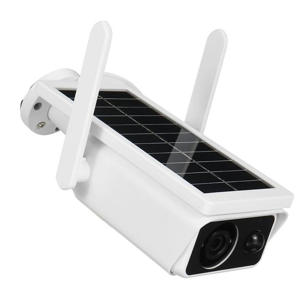 Solar Powered WiFi IP câmera HD 1080p Wireless Security Surveillance Camera CCTV PIR impermeável ao ar livre ONVIF NetCam