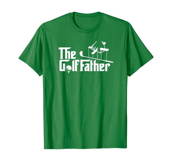 

golffather golf funny golfing fathers day t shirt, White;black