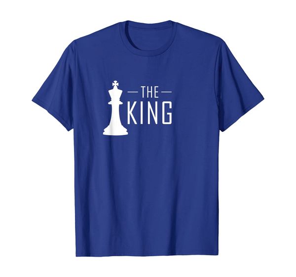 

funny chess shirt, the king piece player chess club gift 1, White;black