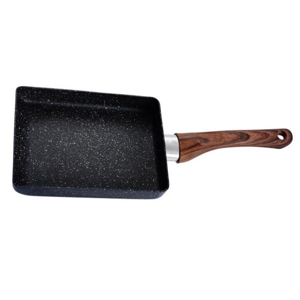 

pans 1pc tamagoyaki pan kitchen non stick frying japanese square skillet