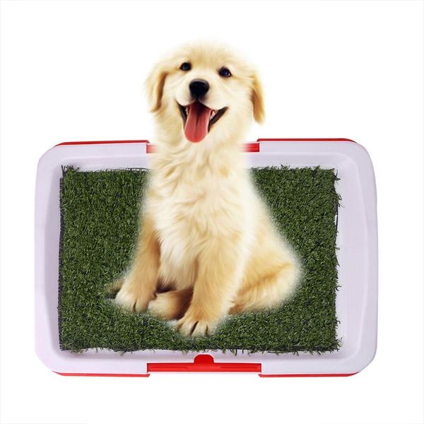 

pet dog potty toilet urinary trainer grass mat pad patch indoor outdoor