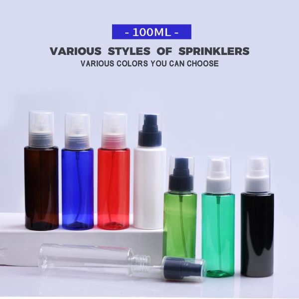 

bathroom storage & organization 6pc 100ml disinfection liquid spray bottle pot portable organizer household products