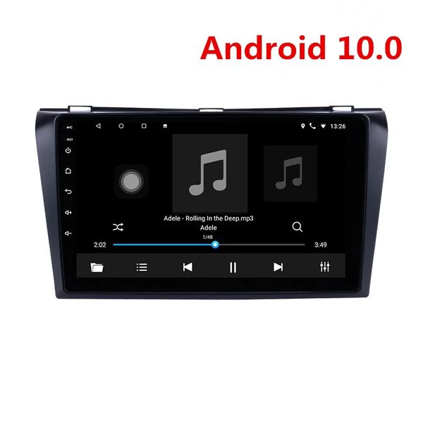 Car dvd Radio Player Stereo per 2004-2009 Mazda 3 con Bluetooth WIFI OBD2 2din Android 10.0 Autoradio GPS Navi