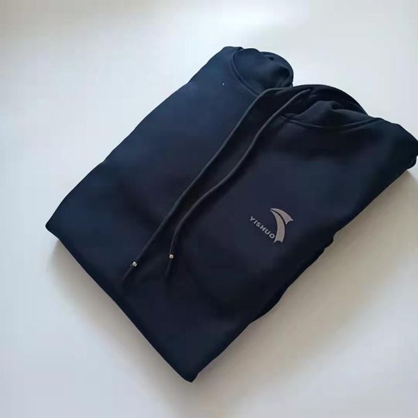 

men's hoodies & sweatshirts winter men hoodie plus velvet thick solid color sweatshirt casual loose fleece warm hoodied sport man coat, Black