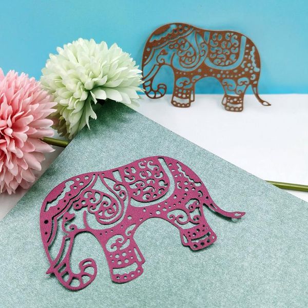 

painting supplies metal die cuts templates stencil crafts elephant hollow cutters card making family po cutting dies