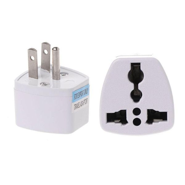 

smart power plugs universal uk eu au to us 3pins ac socket plug travel electrical charger adapter converter