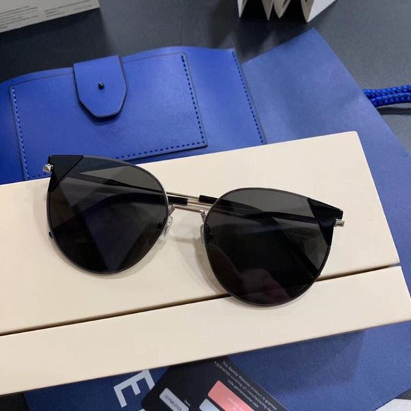 

black cat mimichic fashion 2021 eye sunglasses sun oversized vintage lens women for ladies retro brand glasses gentle friday color desi vjgv, White;black