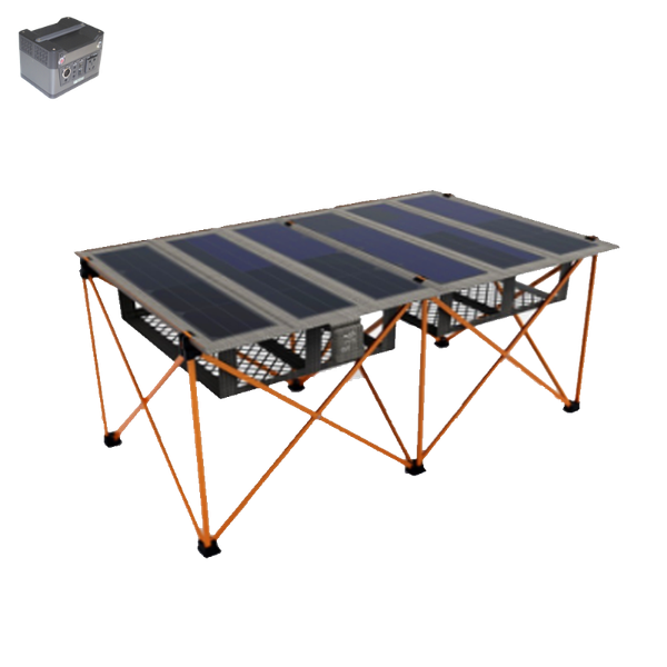 

aluminum alloy mountaineering solar table