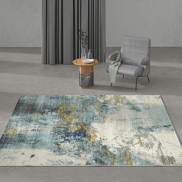 

carpets 200*300cm modern fashion abstract blue gray old retro living room bedroom bathroom kitchen door mat carpet customization