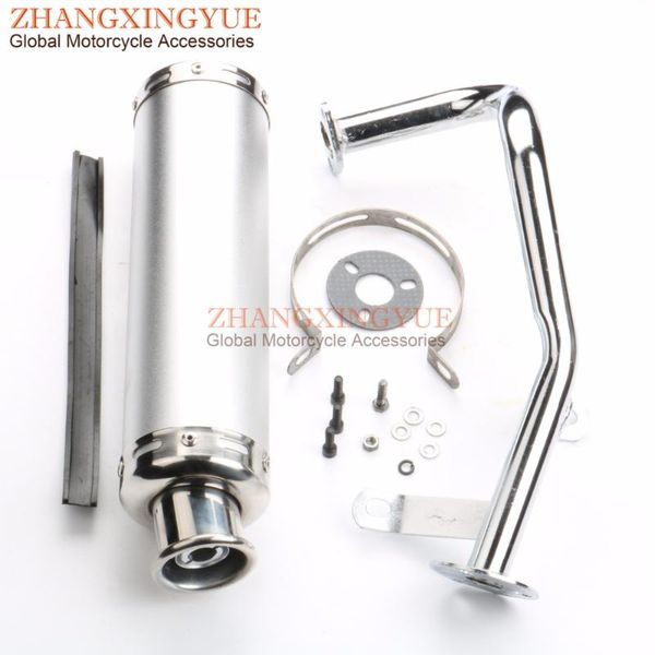 

motorcycle exhaust system performance scooter for gy6 50cc qmb139 chinese parts