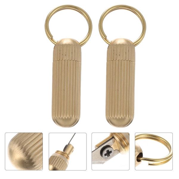

hooks & rails 2pcs keychain knives mini portable carving durable blades real cutter