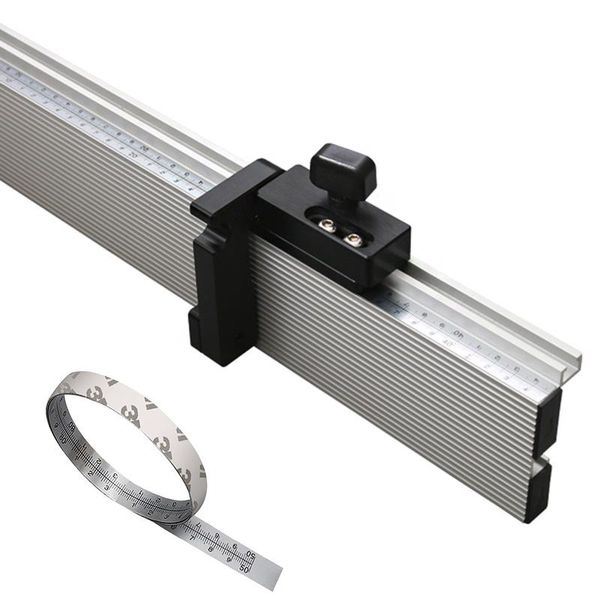 

professional hand tool sets woodworking aluminium profile fence table saw t-track slot sliding bracket track ser miter gauge connector 4