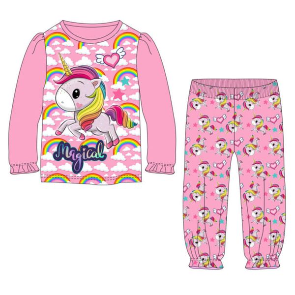 

cuddle me children's pajamas girls' lace home clothes baby spring autumn winter two piece set, Blue;red