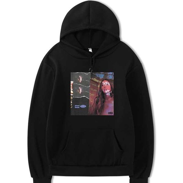 

hoodiesNew Olivia Rodrigo fashion loose men's and women's Hooded Sweater, White