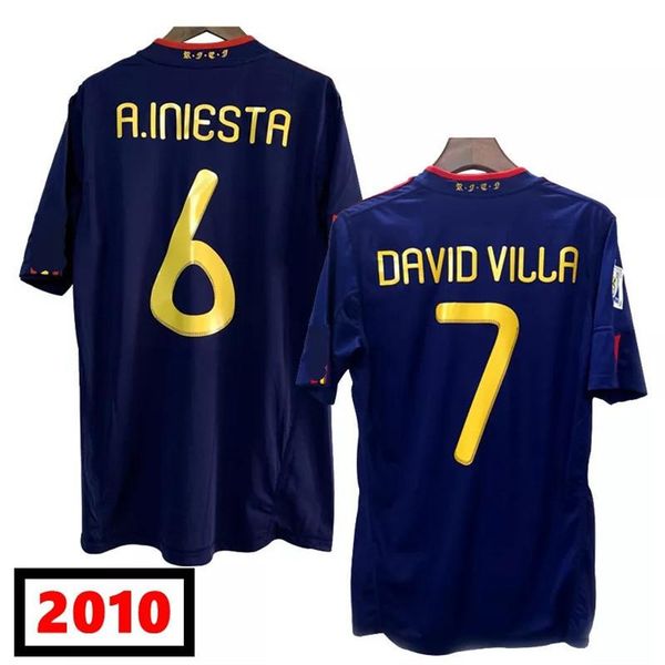 

racing jackets retro classic 2010 a.iniesta 6 nostalgia t-shirt, Black;red