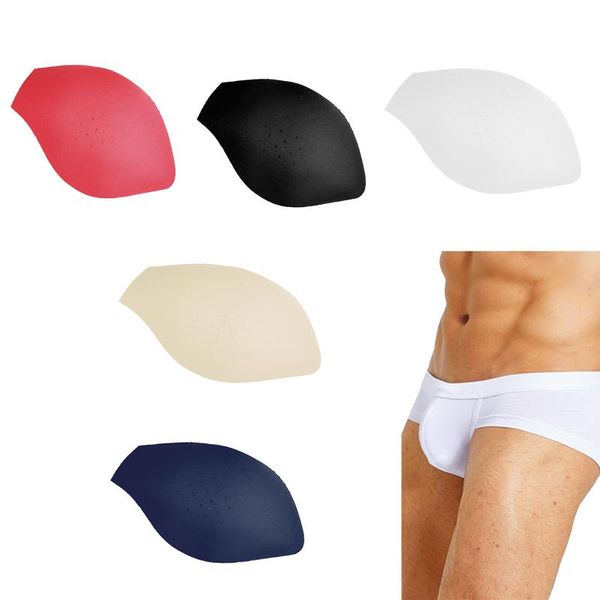 Merdesanti Uomo Underwear Pad Inside Entro Accordarsi in spugna Coppa in schiuma traspirante Inserire frontale Proteggere il rigonfiamento Bulge Ascensore