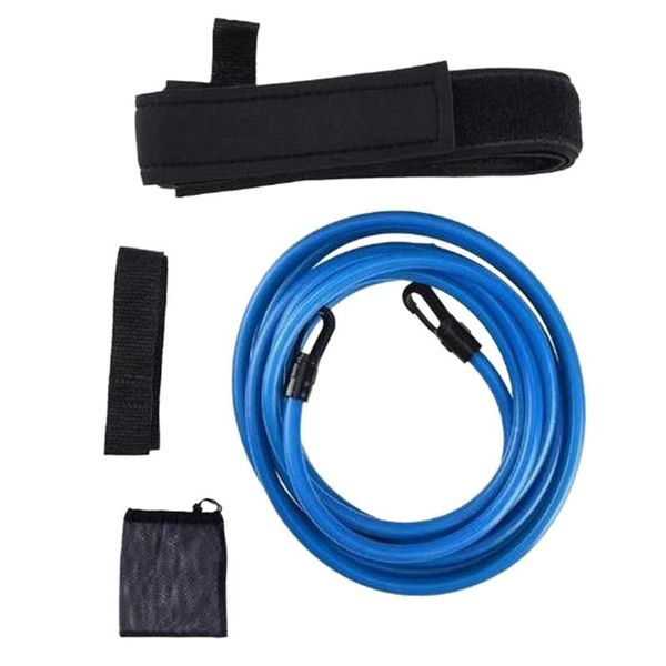 

swimming resistance special strength training elastic rope set with strap swimming training device