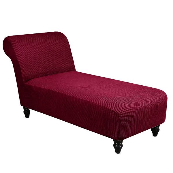 

chair covers modern solid color polyester stretch living room sofa cover short l-shaped recliner without armrests 1 piece