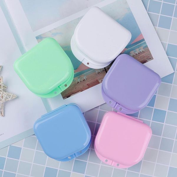 

storage boxes & bins denture bath box case dental false teeth container