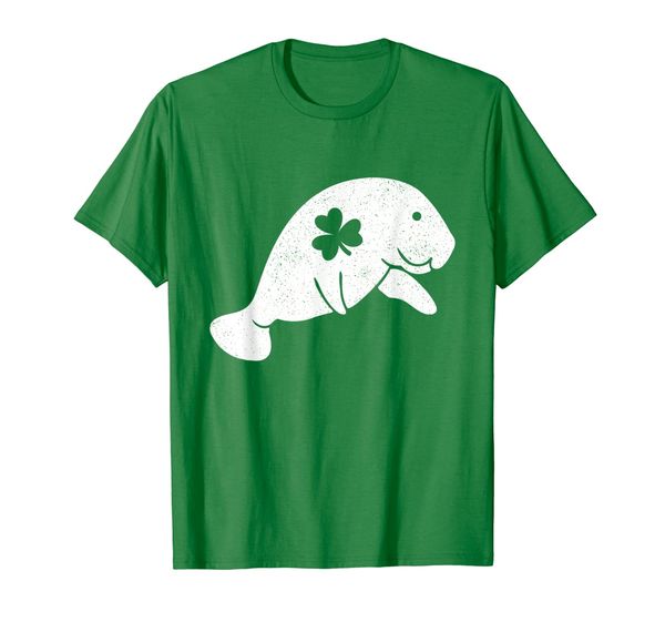 

manatees st patricks day shirt lover save irish floaty gift, White;black