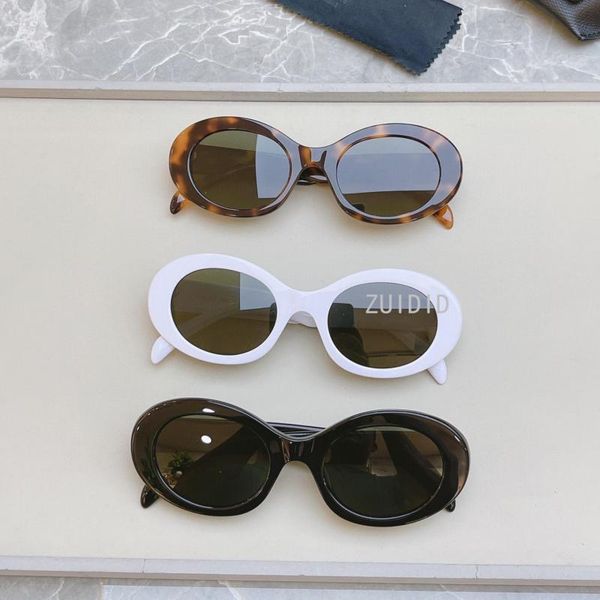 

sunglasses oval frame metal decorative steampunk acetate rectangle solar protection hawksbill shades women 2021 luxury, White;black