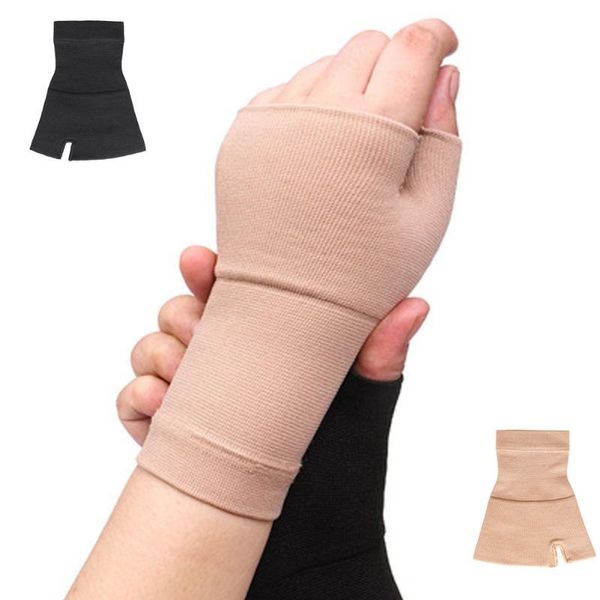 

wrist support 1pcs arthritis muscles gloves compression sleeve sprains joint pain, Black;red