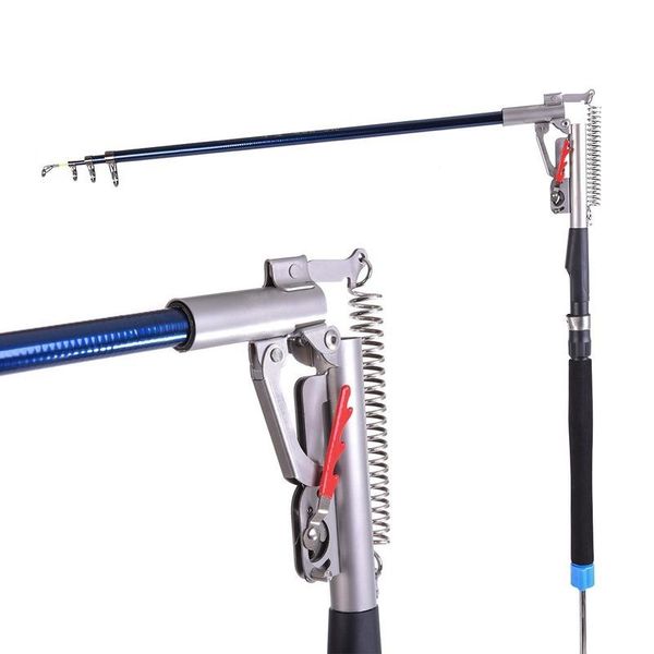 

brand new spring automatic sea rod double adjustment sensitivity spring rod fishing gear leisure light hard fishing